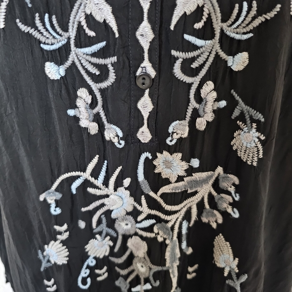 Johnny Was Oversized Tunic Blouse - Picture 6 of 15